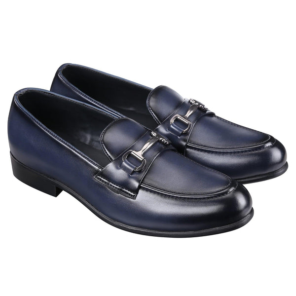 St.James Blue Buckle Loafers - THE BRAT ARMY