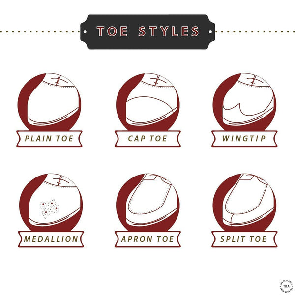 A Step Ahead: Unveiling the Elegance of Toe Styles in Men's Shoes