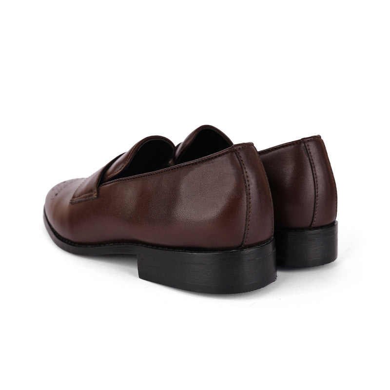 The Brat Army Basel Brogues Brown Loafers