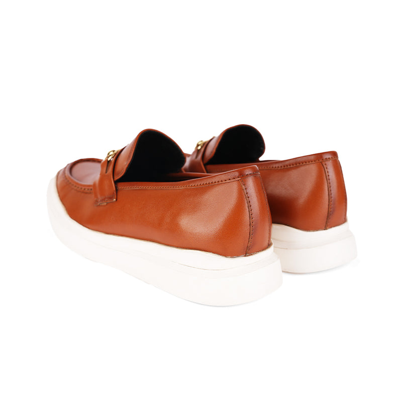 The Brat Army Pecs Classic Penny Buck Tan Sneakers