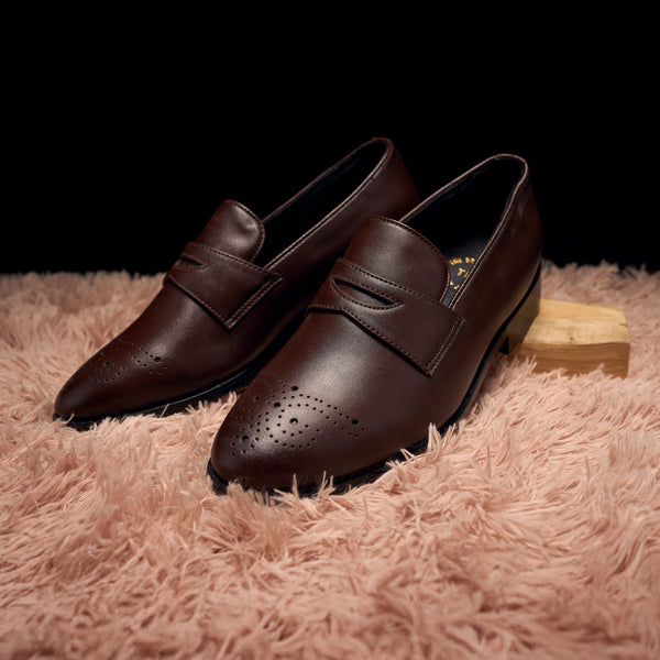 The Brat Army Basel Brogues Brown Loafers