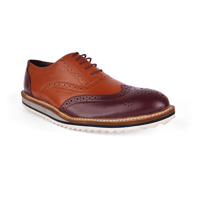 The Brat Army Signature Tan Brogues -Bold Dressers