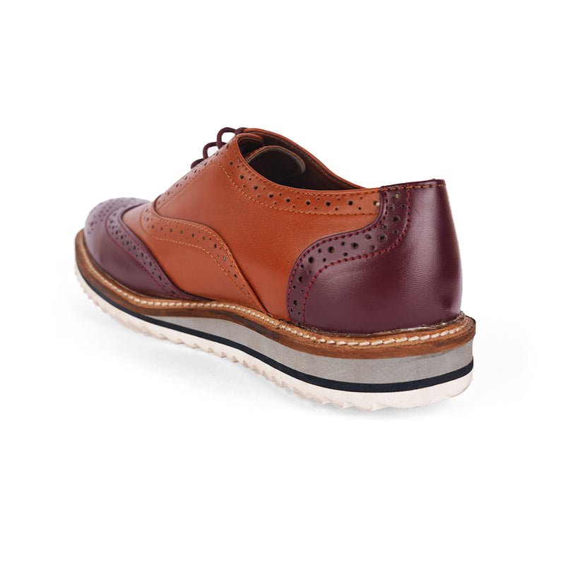 The Brat Army Signature Tan Brogues -Bold Dressers