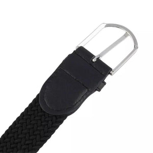 Black Stretchable Woven Belt