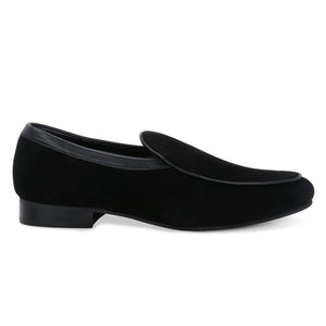 BOSTON BLACK SUEDE CLASSIC LOAFER