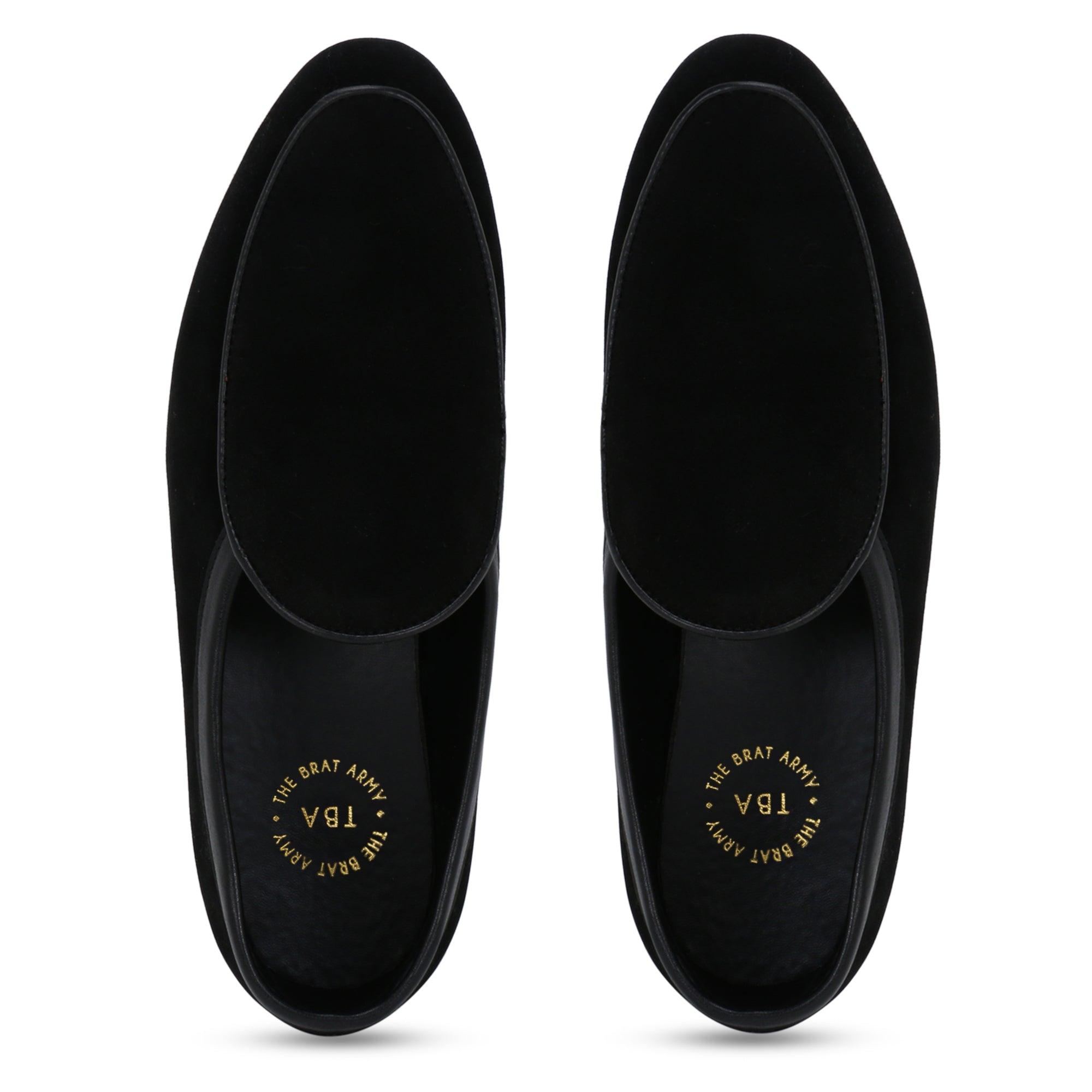 BOSTON BLACK SUEDE CLASSIC LOAFER