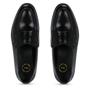 COLUMBUS BLACK BUTTERFLY LOAFER
