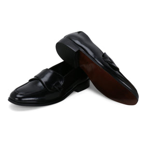 COLUMBUS BLACK BUTTERFLY LOAFER