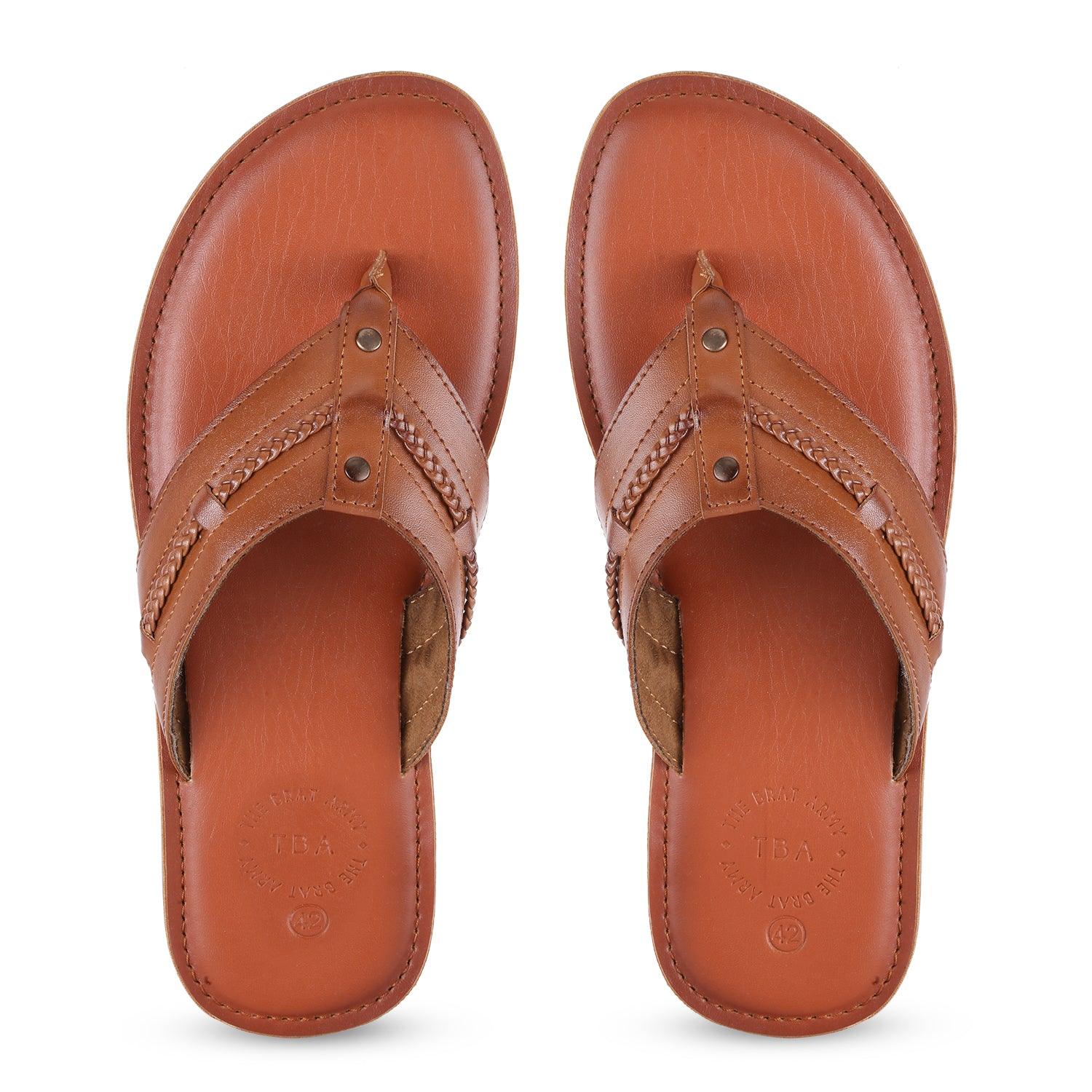 Highland Tan Vegan Sandals For Men
