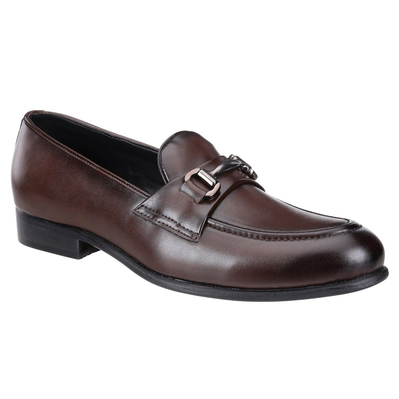 St.James Brown Buckle Loafers - THE BRAT ARMY