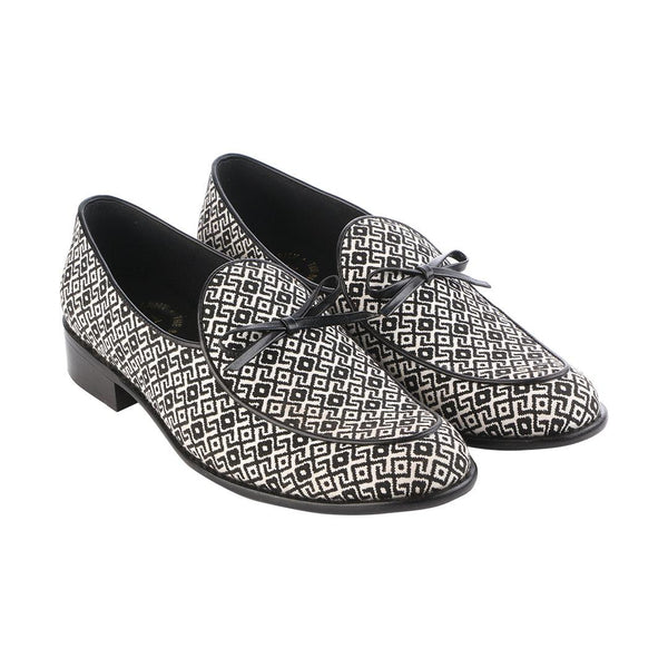 Stilli Limited Edition Black And White Pattern Loafers - THE BRAT ARMY