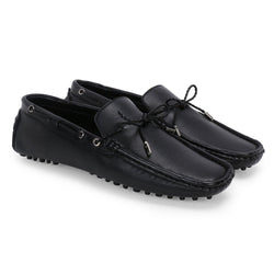 Aza Black Driving Loafers - THE BRAT ARMY