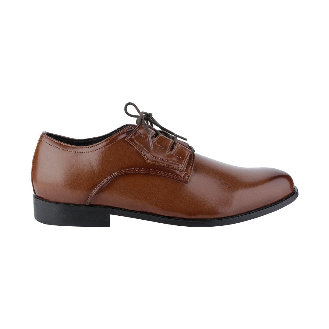 Dorset Tan Derby Shoes